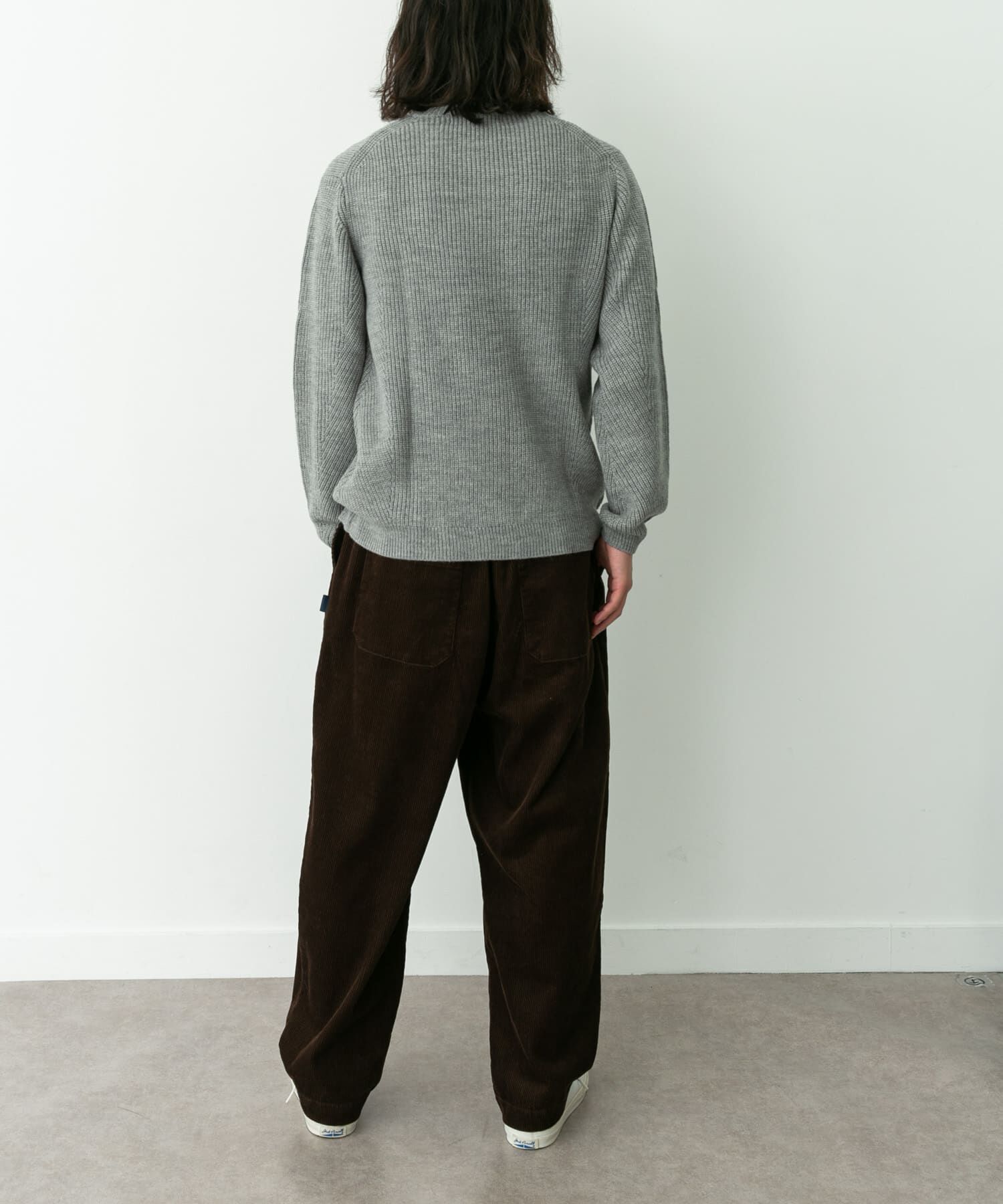 Sonny Label 「ウォッシャブルウール混クルーネックニット」|ニット・セーター|