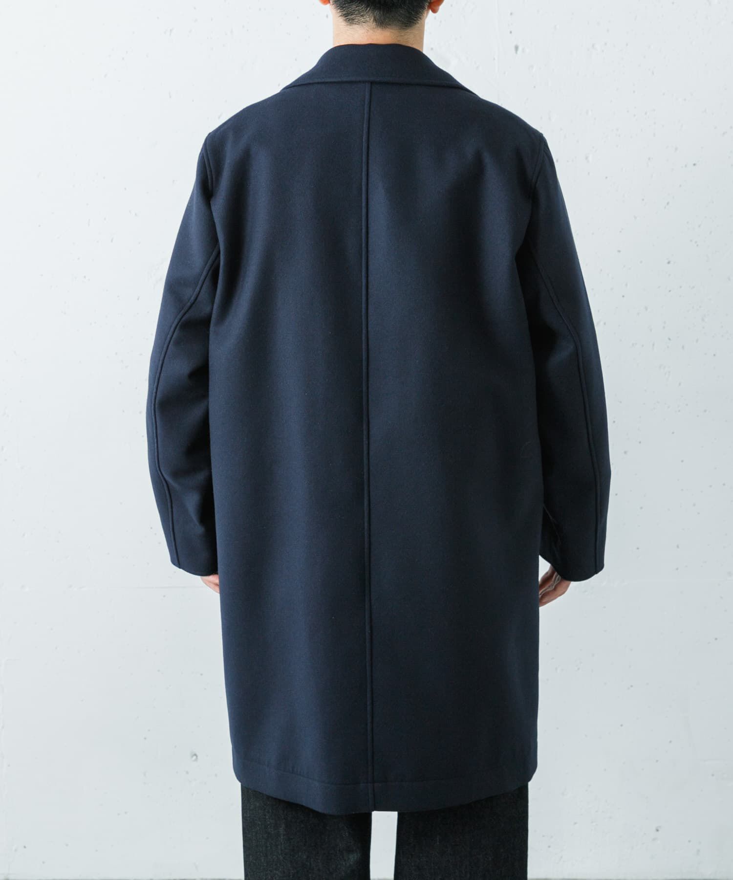 URBAN RESEARCH「ATON　S 160S SEMI DOUBLE COAT」|チェスターコート|