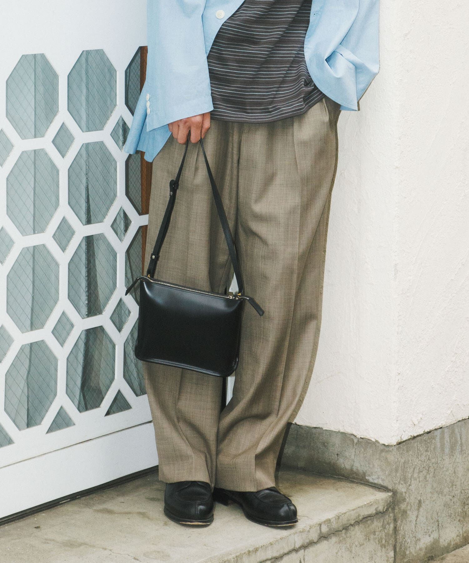 URBAN RESEARCH「HERRINGBONE ST TROUSER」|その他|ブラウン