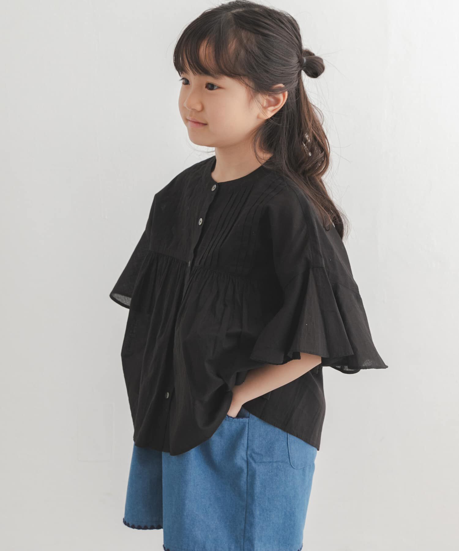 URBAN RESEARCH DOORS「『親子リンク』コットンボイルピンタックブラウス(KIDS)」|その他|