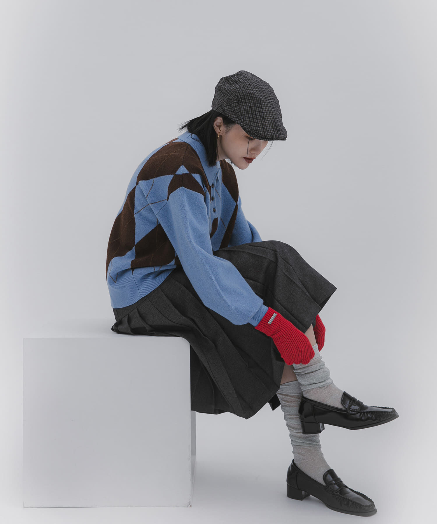 SENSE OF PLACE by URBAN RESEARCH「モチモチニットグローブ」|手袋|