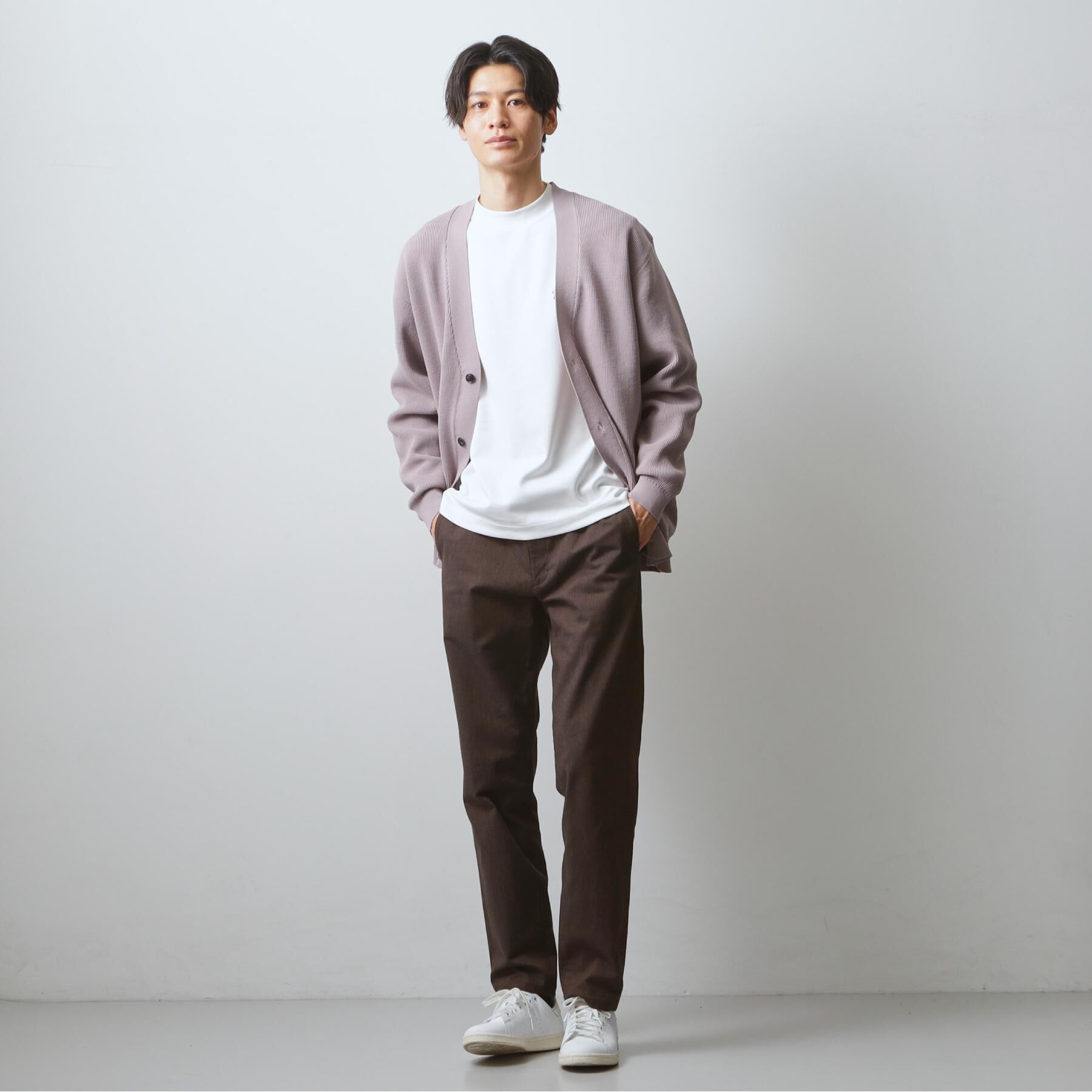 THE SHOP TK「【オールシーズン穿ける！】7DAYSストレッチへリンボンパンツ　ON&hArr;OFF兼用」|その他|