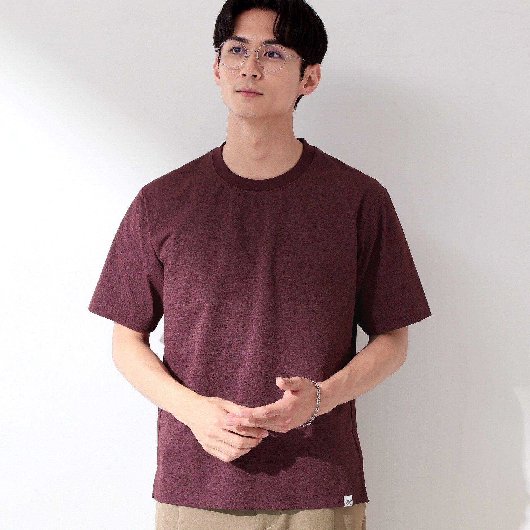 THE SHOP TK「【接触冷感/吸水速乾/UVカット/透け防止/遮熱】BO-NO TEE/ボーノTシャツ」|Tシャツ・カットソー|