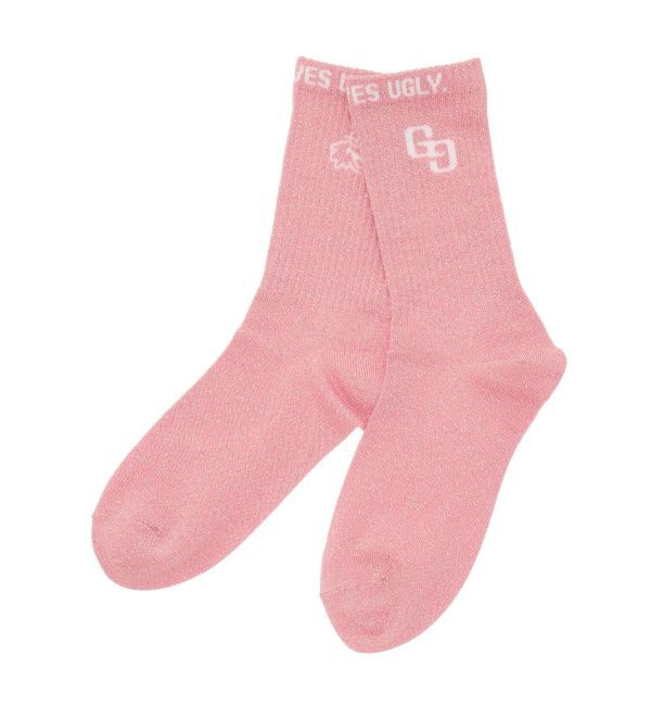 GYDA「GG BUNNY FACEラメSOX」|ソックス|