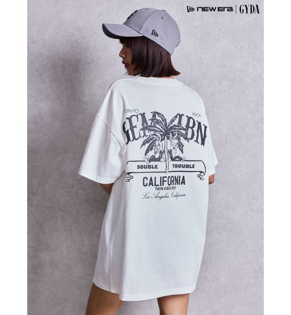 GYDA「TWIN VIBES ONLY BUNNY BIG Tシャツ」|Tシャツ・カットソー|オフホワイト