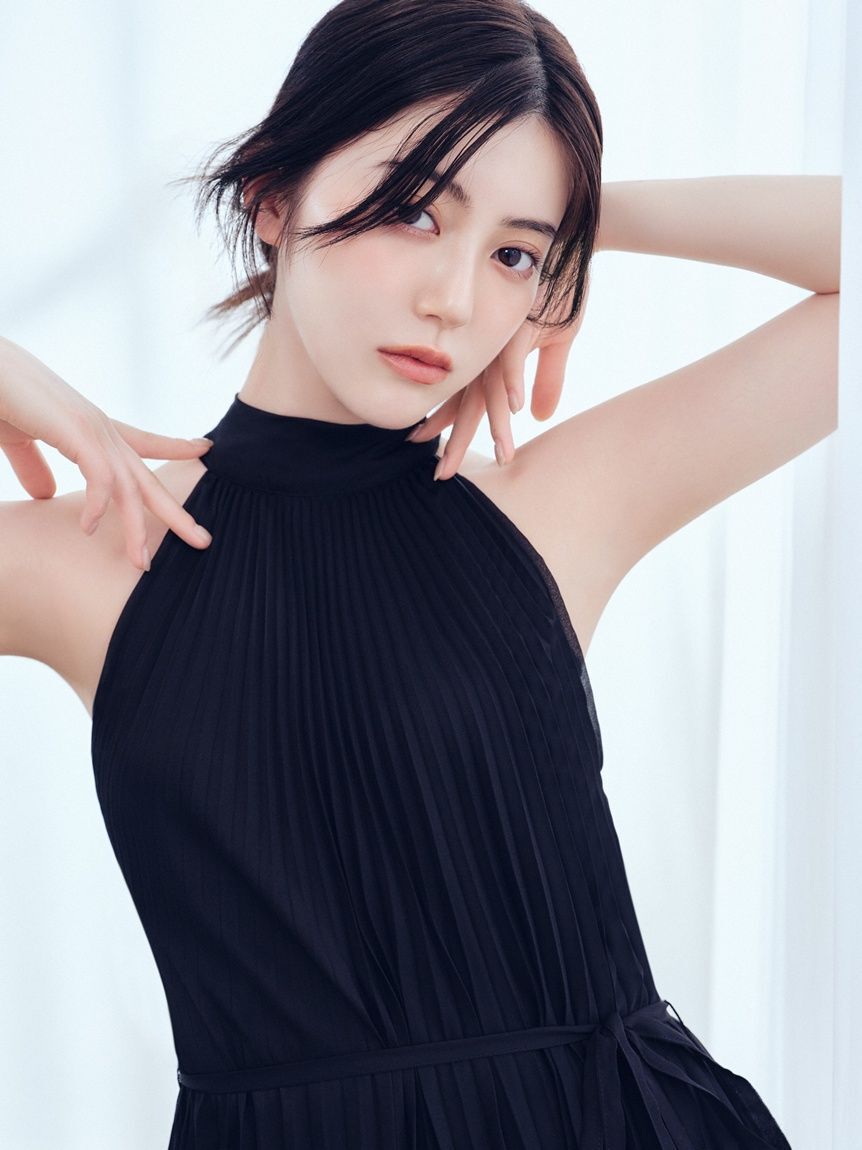 FRAY I.D「2wayプリーツホルターネックワンピース」|ワンピース|