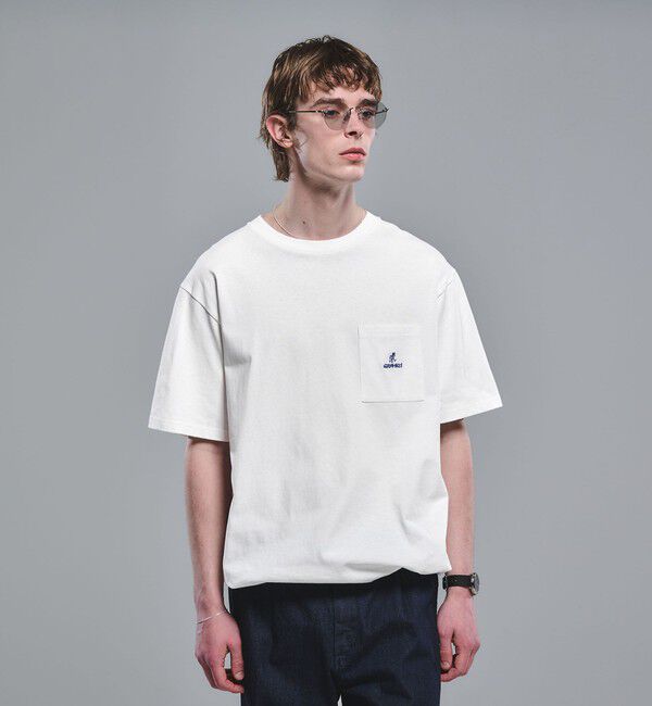 UNITED ARROWS green label relaxing「【別注】＜Gramicci＞GLR ドローストリング Tシャツ」|Tシャツ・カットソー|OFF WHITE
