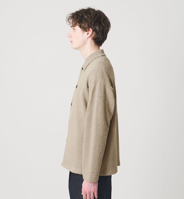 BEAUTY&YOUTH UNITED ARROWS「ツイスト コットン ニットシャツ」|カーディガン|