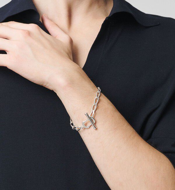 BEAUTY&YOUTH UNITED ARROWS「＜eoa＞オーヴァル チェーン ブレスレット」|ブレスレット・バングル|SILVER
