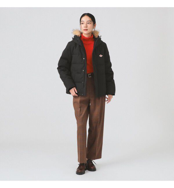 Ray BEAMS 「DANTON / FAKE FUR HOODED DOWN JACKET 25AW」|ダウン|