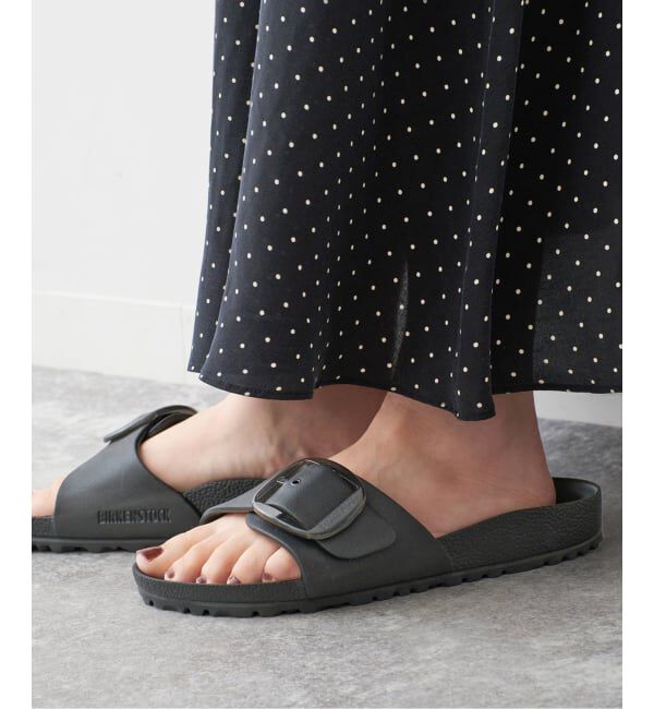 Spick and Span「《追加》BIRKENSTOCK/ビルケンシュトック MADRID BIG BUCKLE EVA」|サンダル|ブラック