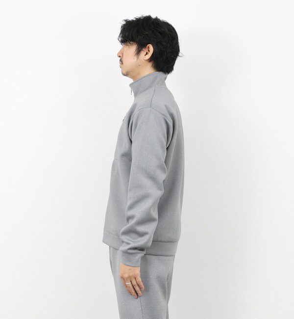 NOLLEY'S goodman「《セットアップ対応》ダブルニットZIPスタンドカラー 26SS」|ブルゾン・スタジャン|