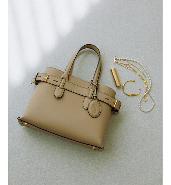 ROPE「【E'POR】A BAG Medium/通勤・26SS新型」|ハンドバッグ|ベージュ(27)