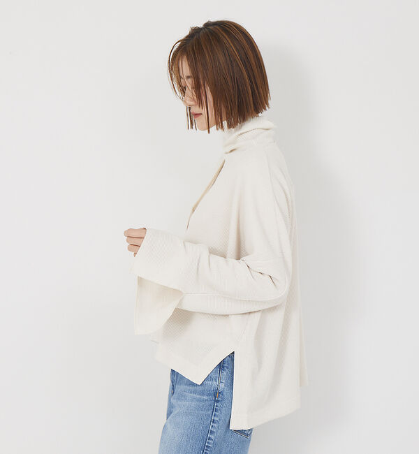 Rouge vif「ワッフルカーディガン」|カーディガン|
