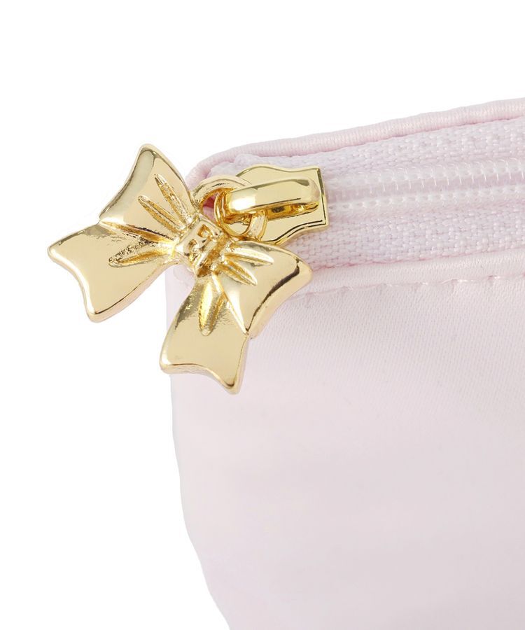 Maison de FLEUR「サテンリボンティッシュケース」|ポーチ|