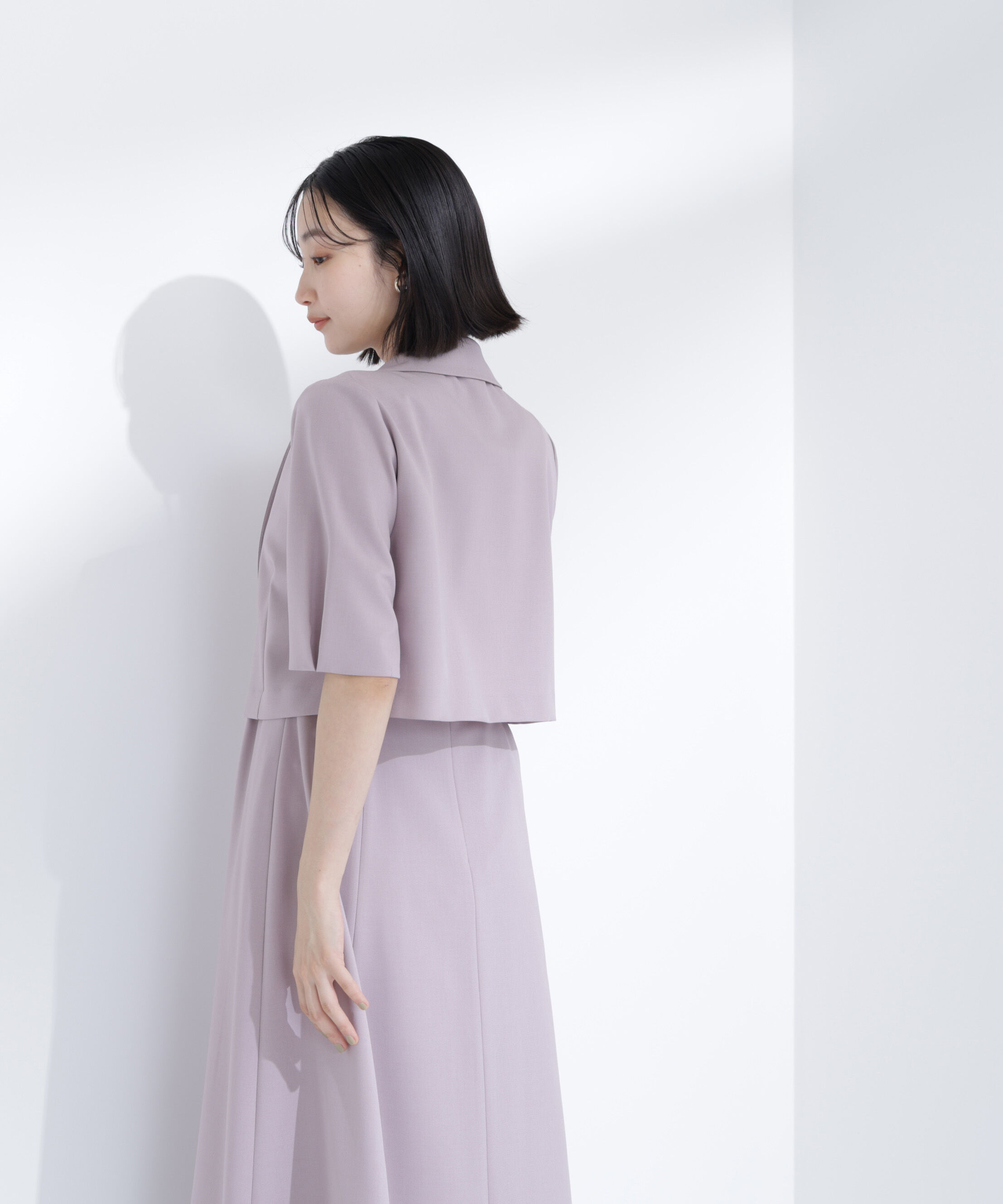  「ショートジャケット＆ワンピース」|ワンピース|