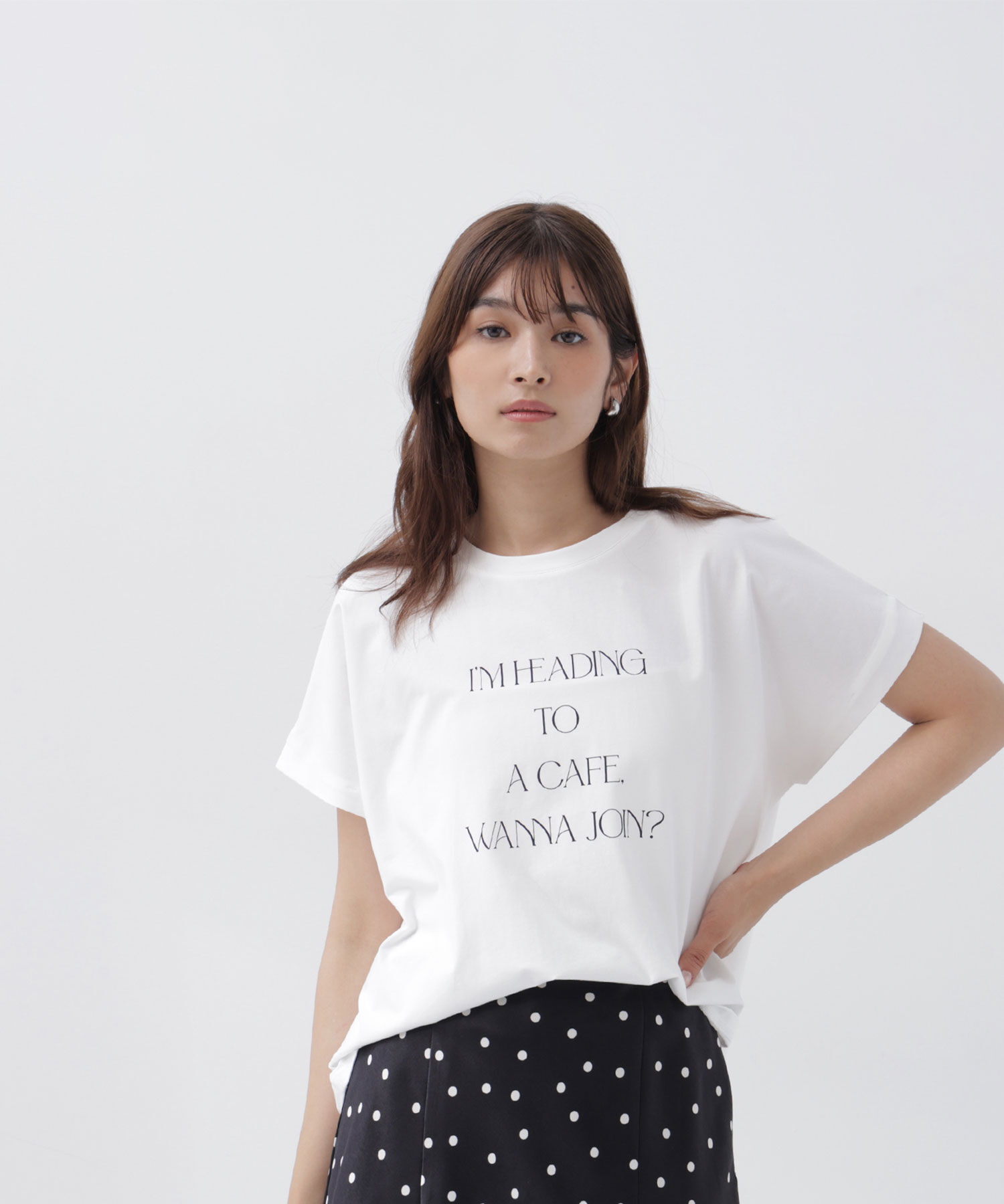  「ロゴTシャツ」|Tシャツ・カットソー|オフホワイト1