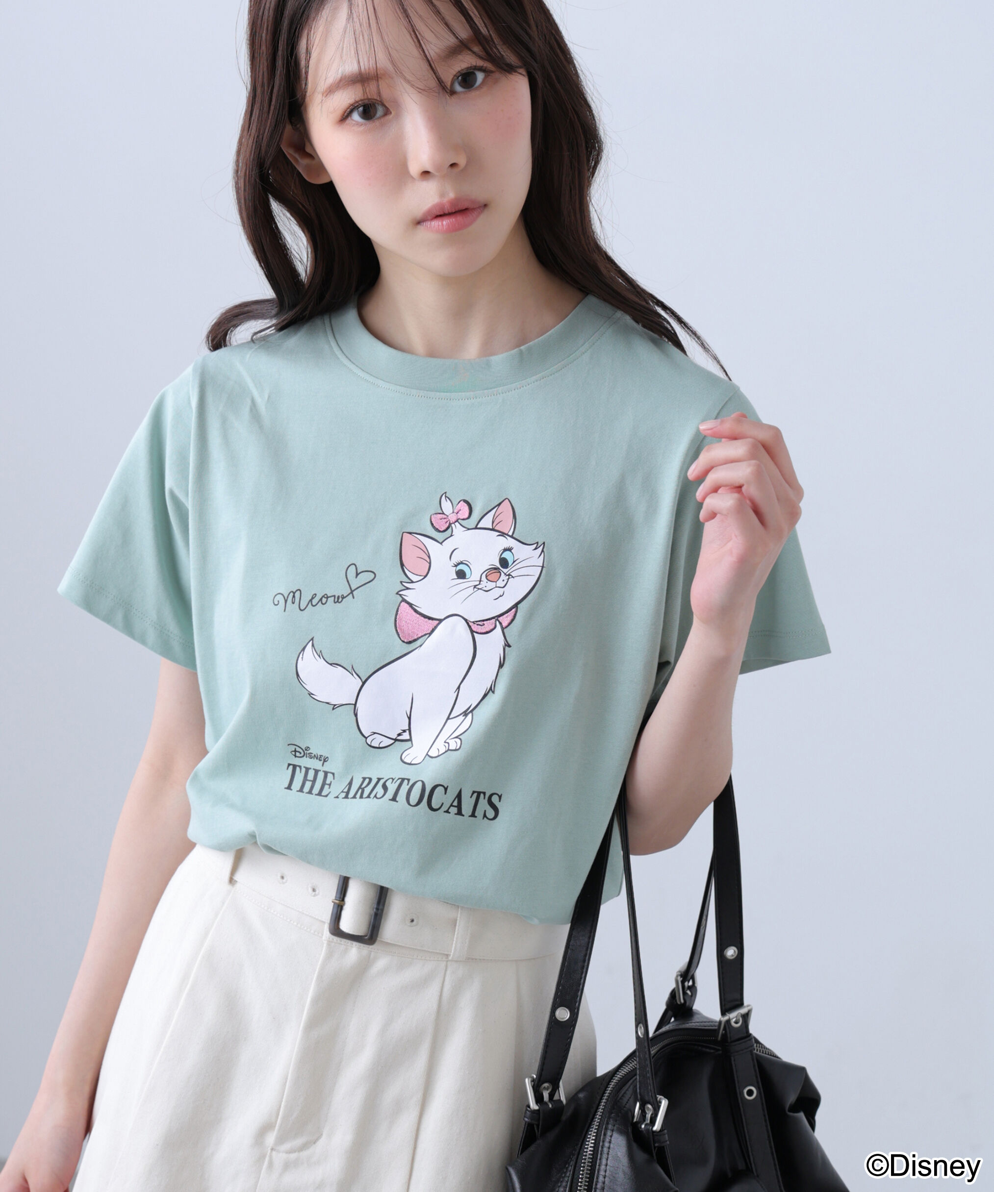  「別注ミニーマウス＆マリーTシャツ」|Tシャツ・カットソー|ミントマリー