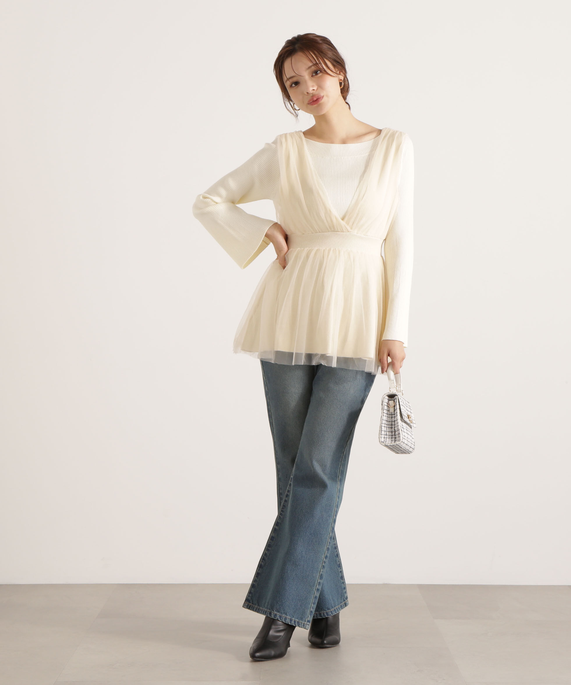PROPORTION BODY DRESSING「ブーツカットデニムパンツ」|その他|