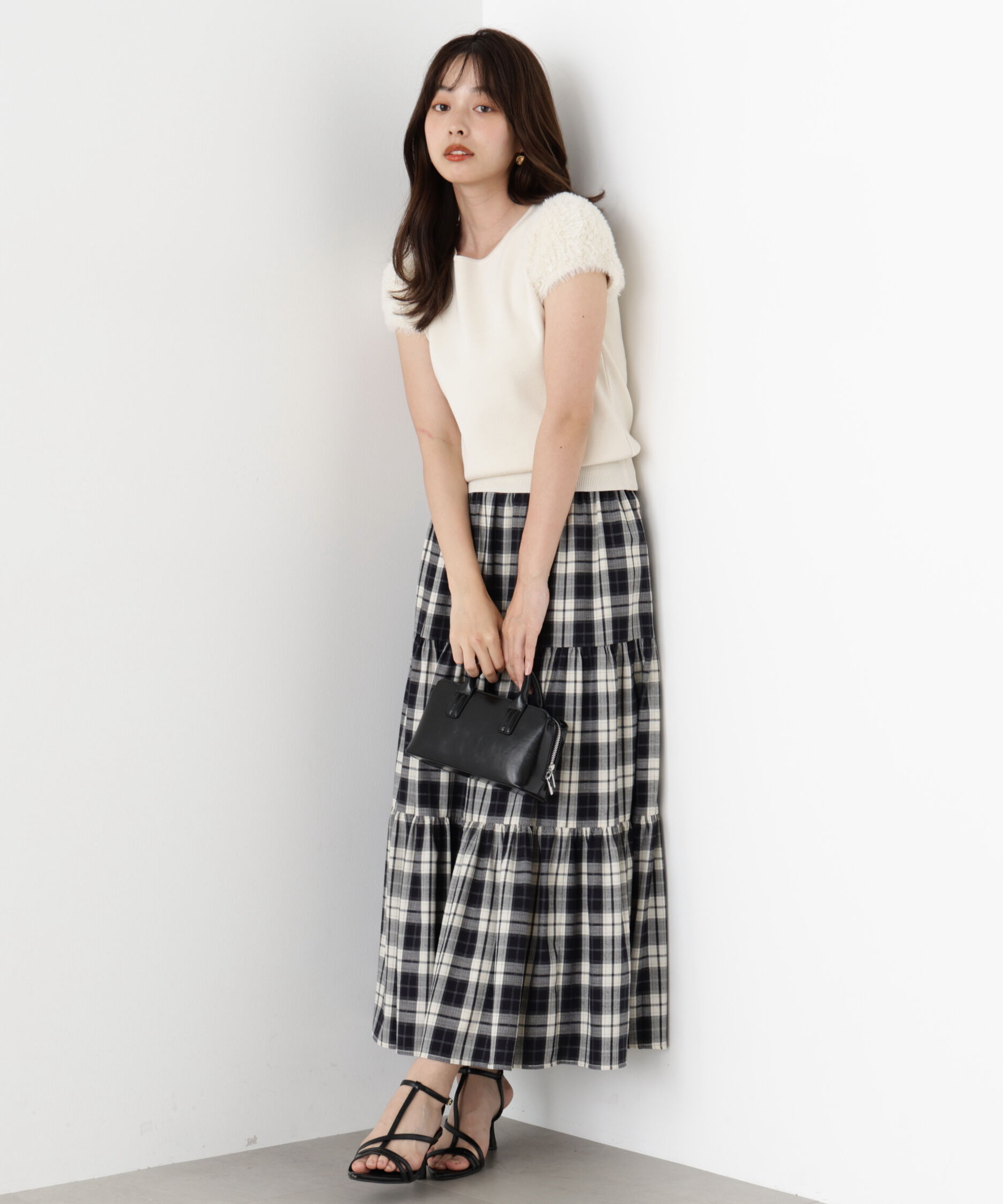 PROPORTION BODY DRESSING「＜ハンドウォッシャブル＞ドッキングスリーブニット」|ニット・セーター|