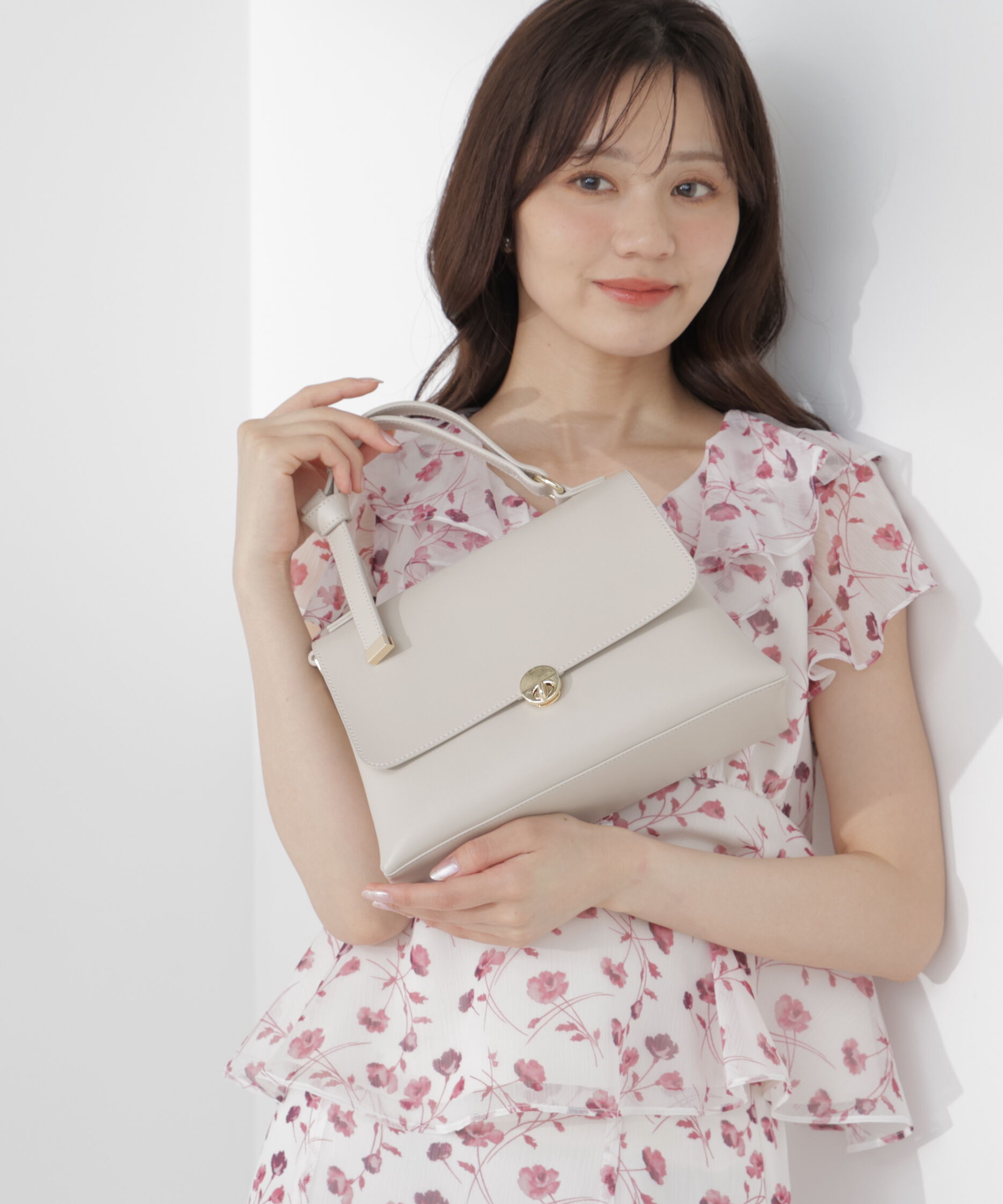 PROPORTION BODY DRESSING「ノットワンハンドルトートバッグ」|その他|アイボリー2