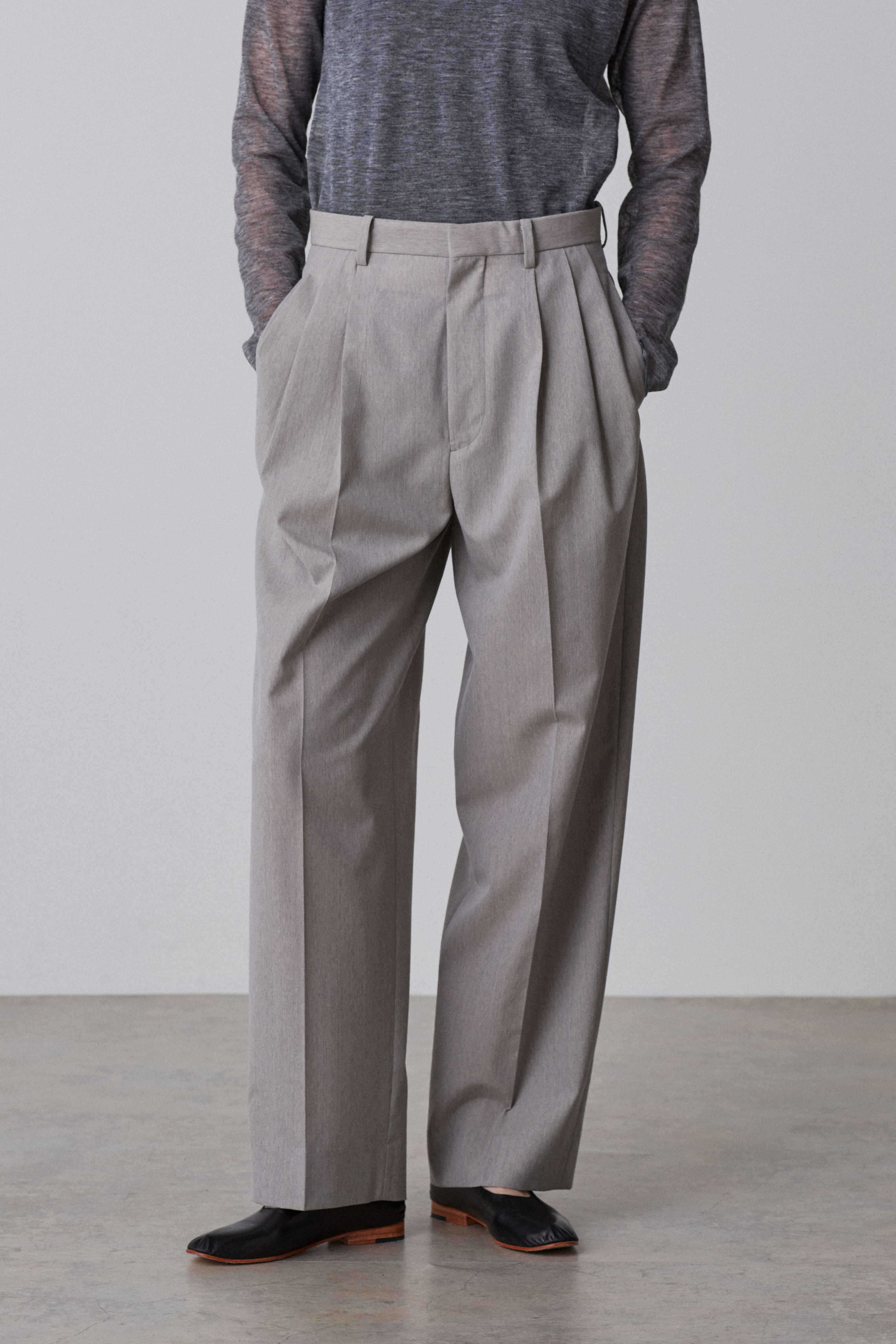 YLEVE 「YLEVE / WOOL CHAMBRAY TROUSERS」|その他|