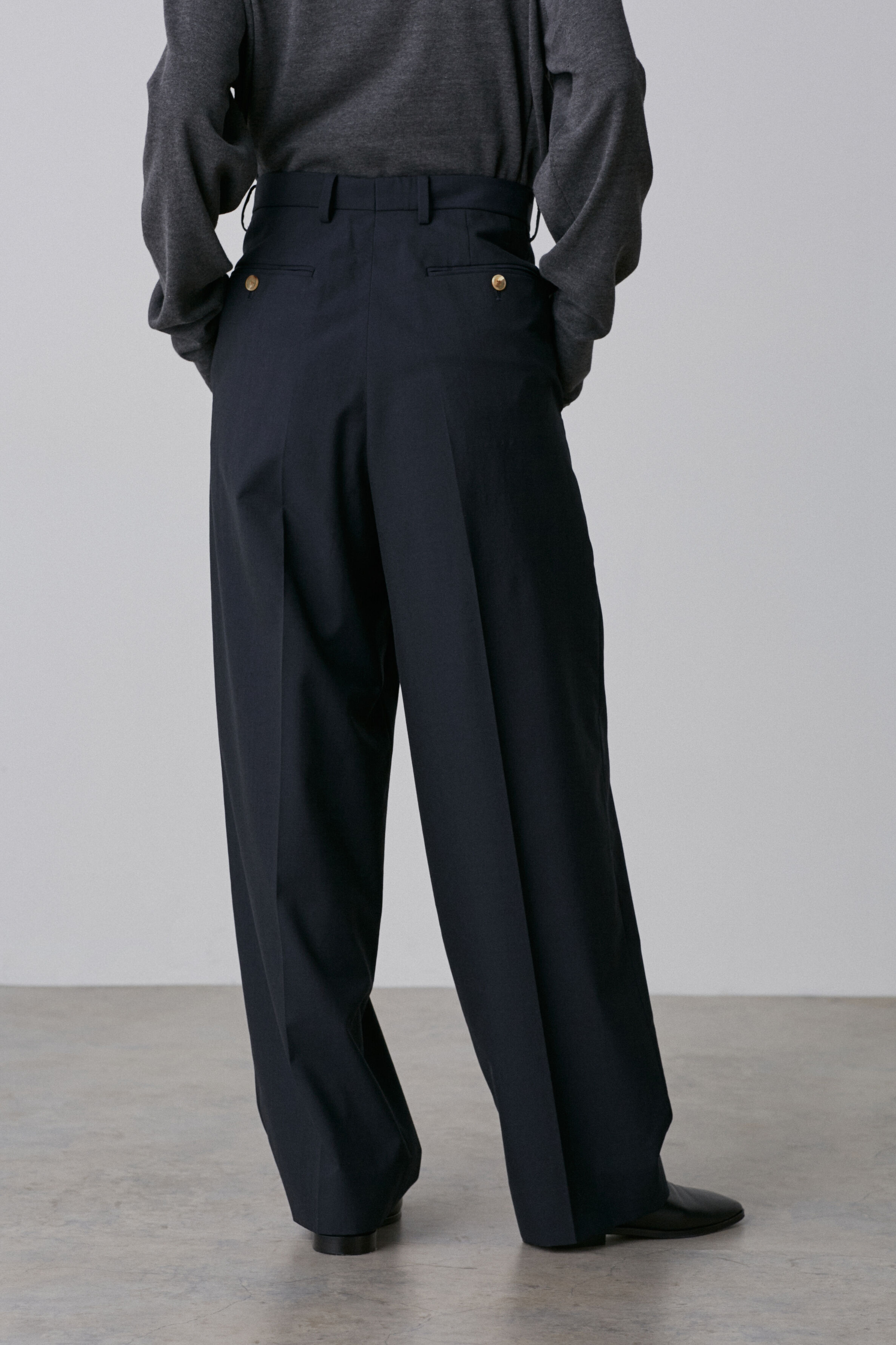 YLEVE 「YLEVE / WOOL CHAMBRAY TROUSERS」|その他|