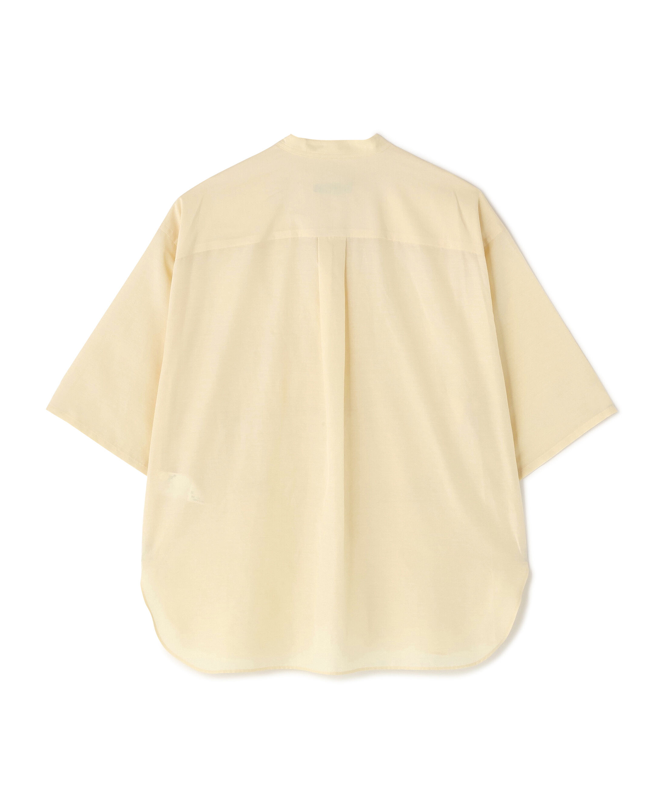 YLEVE 「YLEVE / SILK COTTON CLOTH BIO SUEDE SHIRT」|シャツ・ブラウス|