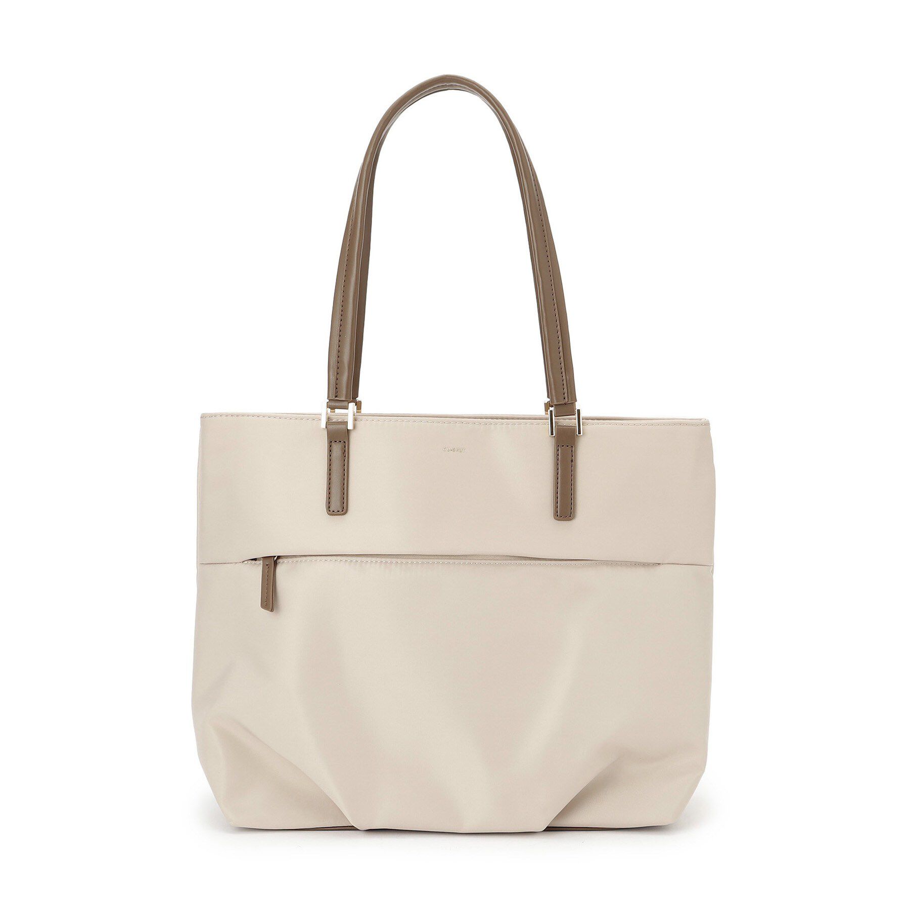 ITS&rsquo;DEMO「【収納アドバイザー監修】合皮コンビA4トート」|トートバッグ|