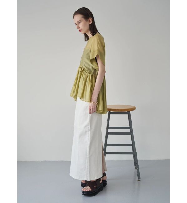 ELENDEEK「DENIM I-LINE SK」|スカート|