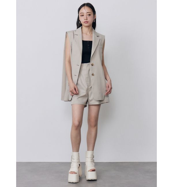 MURUA「サイドベルトショートパンツ【セットアップ着用可】」|その他|