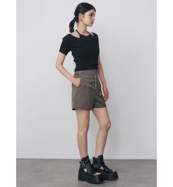 MURUA「サイドベルトショートパンツ【セットアップ着用可】」|その他|