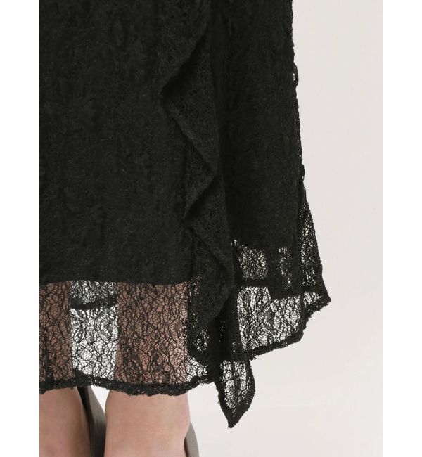 LAGUNAMOON「LADYレースフリルデザインボレロキャミワンピース」|ドレス|
