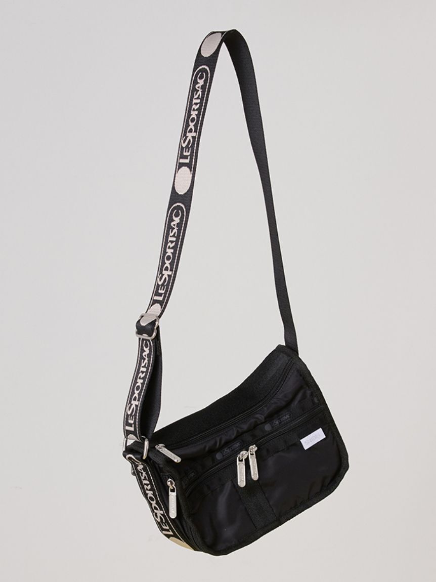 SNIDEL「【SNIDEL&times;LeSportsac】SM EVERYDAY BAG MH」|ショルダー・メッセンジャー|BLK