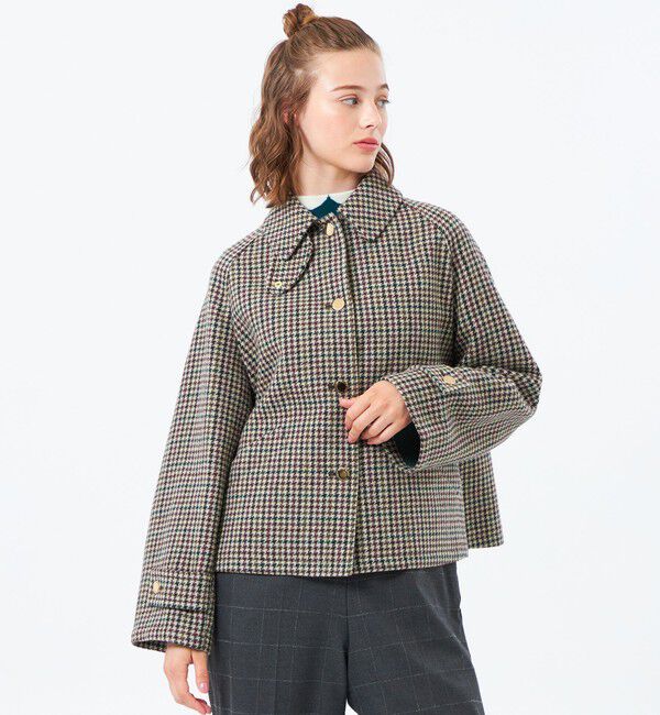 MACKINTOSH PHILOSOPHY「【WEB&一部店舗限定】【WELBURY SHORT（ウェルベリーショート）】HEAT TWEED製」|その他|キャメル