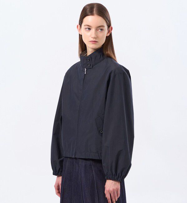 MACKINTOSH PHILOSOPHY「【RAWMARSH(ローマーシュ)】コットンポプリンブルゾン」|ブルゾン・スタジャン|ネイビー