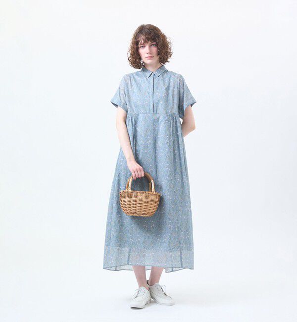 MACKINTOSH PHILOSOPHY「リバティプリントバスケットバッグ」|トートバッグ|