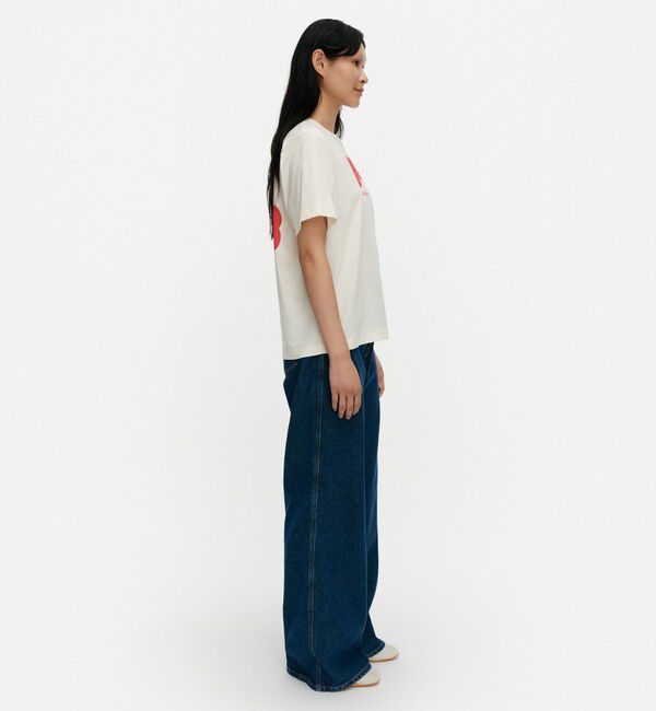 Marimekko「Erna Unikko Placement Tシャツ」|シャツ・ブラウス|