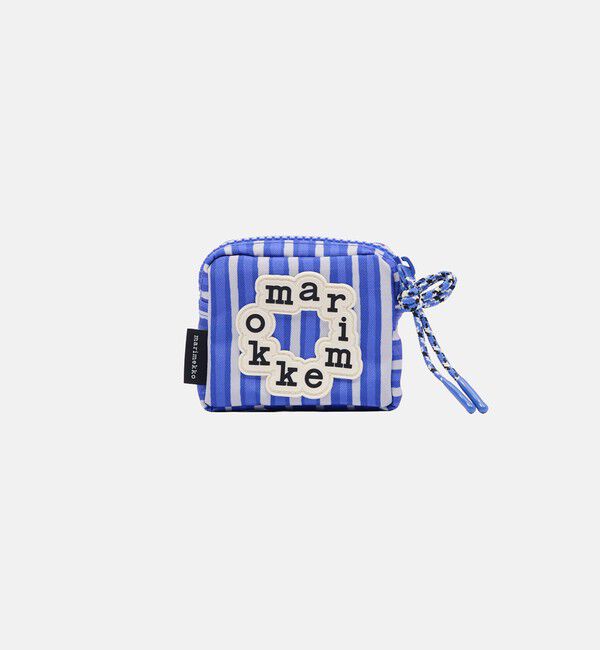 Marimekko「Niekka Piccolo ポーチ」|ポーチ|ブルー&times;ライトブルー