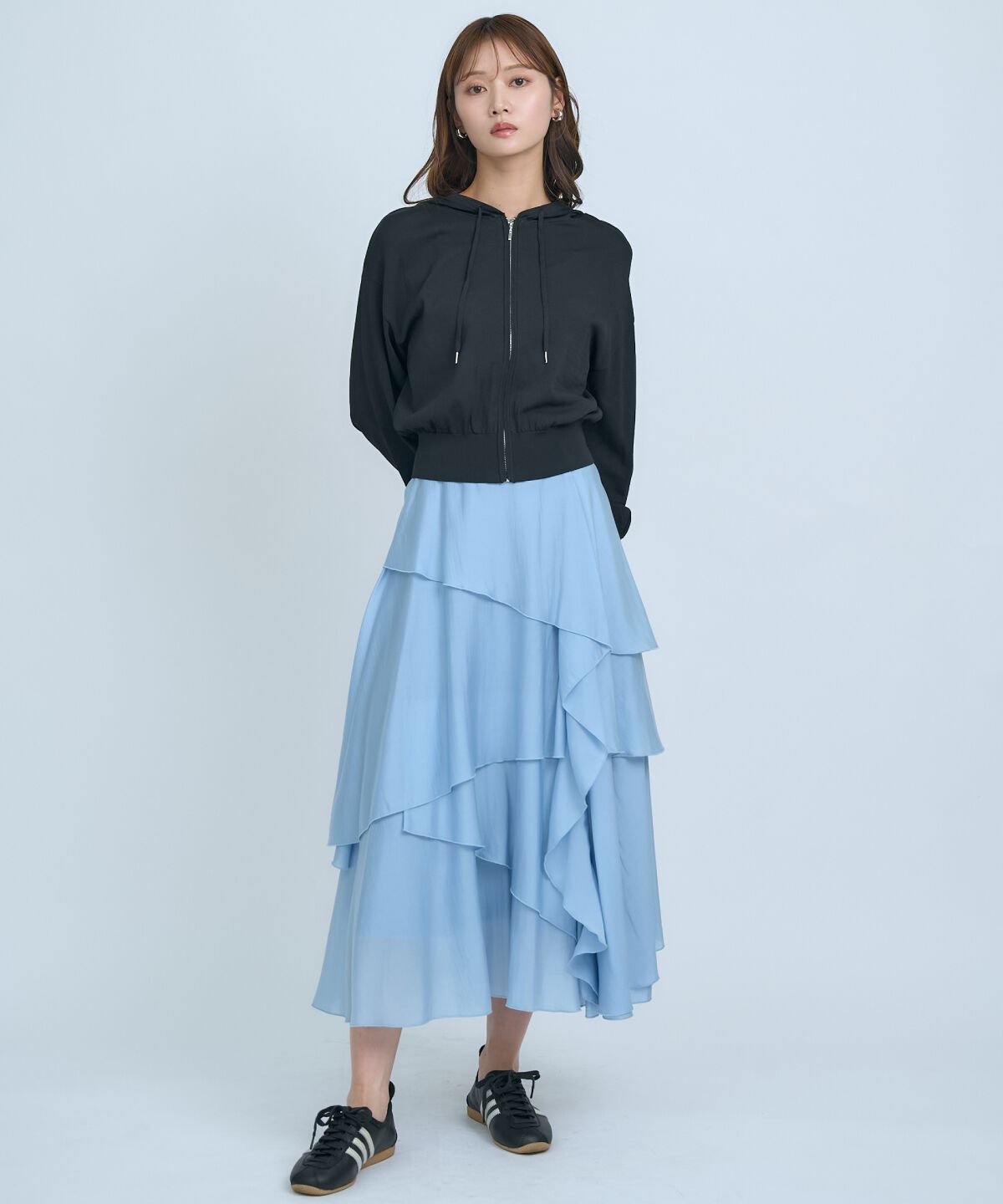 アンドクチュール「UVカットZIPパーカー」|パーカー|
