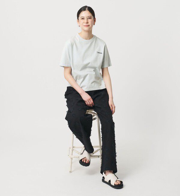BEAUTY&YOUTH UNITED ARROWS「コットン ロゴ Tシャツ」|Tシャツ・カットソー|