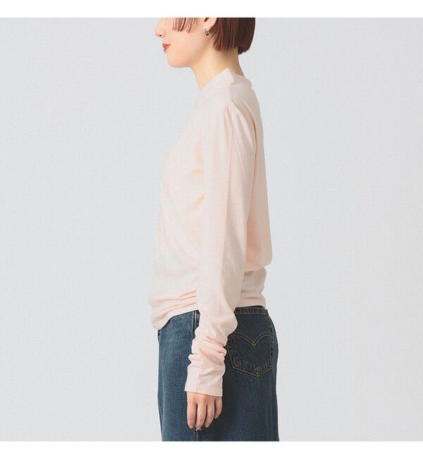 Ray BEAMS 「アシメ ネック ドレープ」|Tシャツ・カットソー|