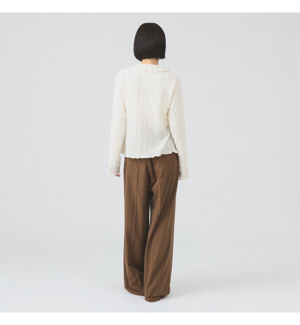 Ray BEAMS 「カット ジャカード ジップ シャツ」|シャツ・ブラウス|