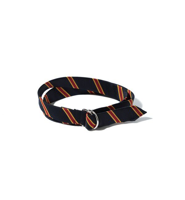 BEAMS PLUS「Double Ring Ribbon Belt」|ベルト|