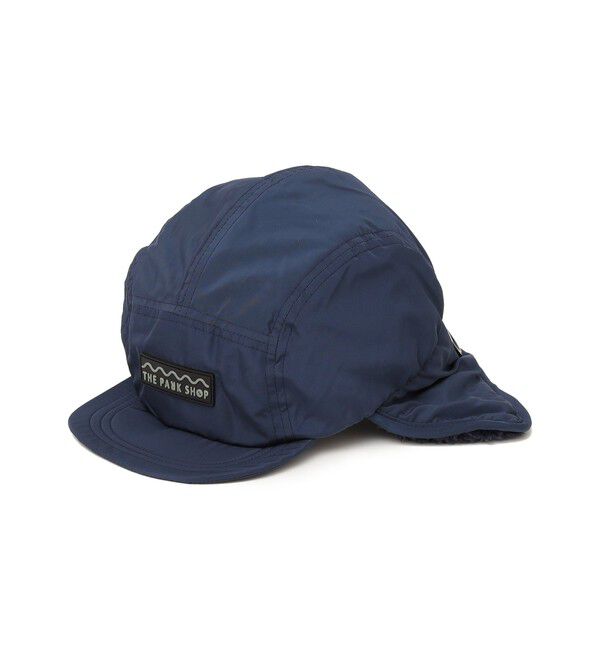 SHIPS KIDS「THE PARK SHOP:SPACE GOGGLE CAP 耳当て付き キャップ」|キャップ・キャスケット|ネイビー
