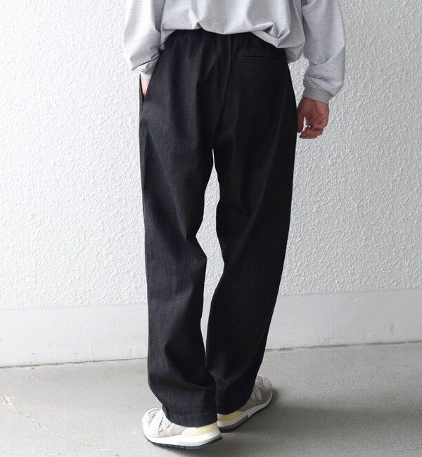 SHIPS any「【SHIPS any別注】Gramicci:  ルーズ テーパード ストレッチ デニム パンツ ◆」|デニム|