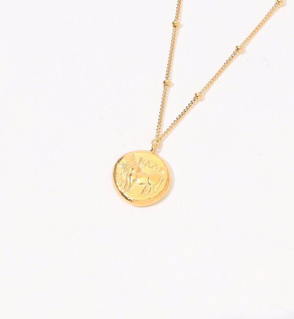 TOMORROWLAND GOODS「MARIHA コインネックレス Horse」|ネックレス|