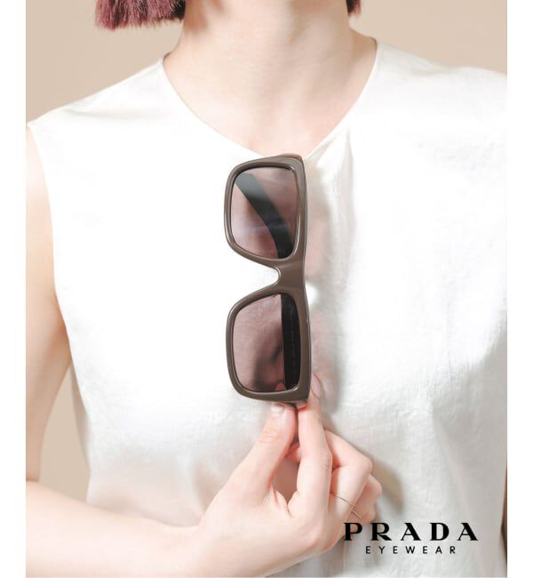 EYETHINK「PRADA D11SF27I90W56 Sunglasses」|サングラス|ブラウン