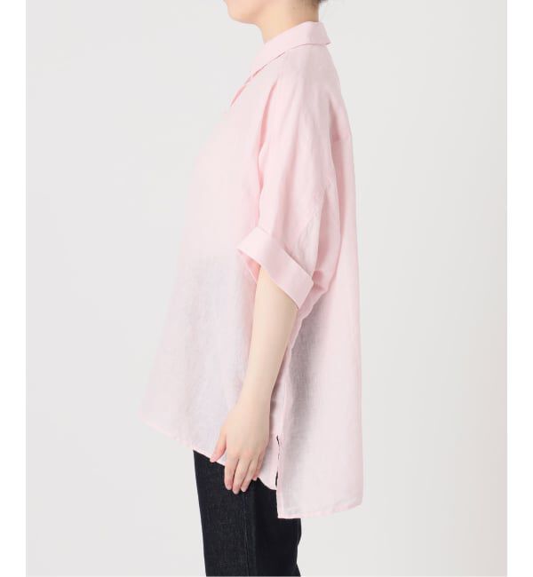 SLOBE IENA「《追加/シリーズあり》リネンコットンBOXシャツ」|シャツ・ブラウス|