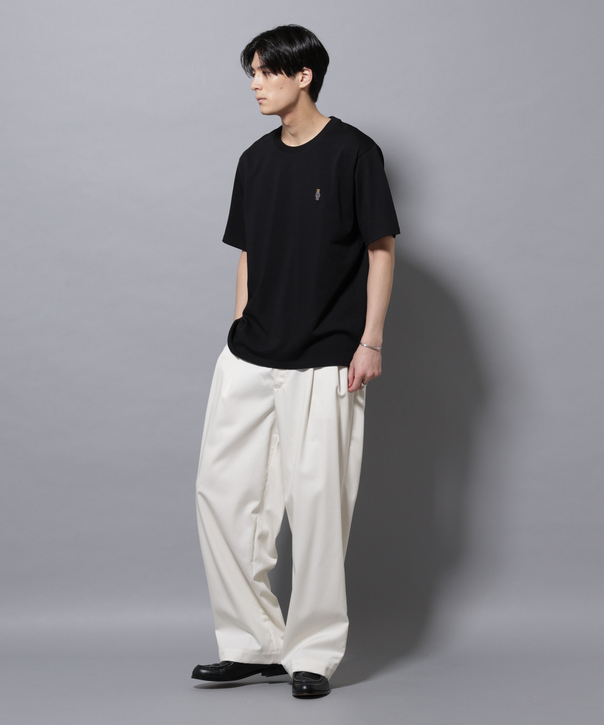 NANO universe「ナノベアTシャツ 半袖 夏服Ver.2」|Tシャツ・カットソー|